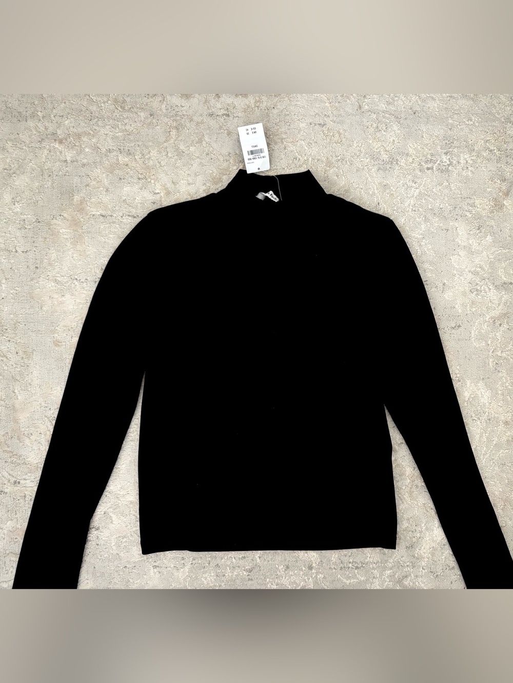 NWT❗️Abercrombie & Fitch Black Long Sleeve Mock Neck Top